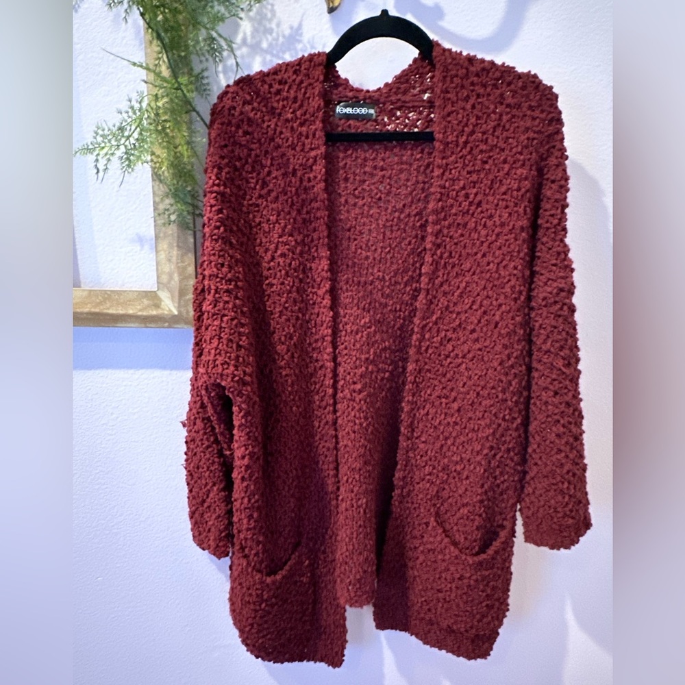 Foxblood Cardigan Wine Limited Edition
